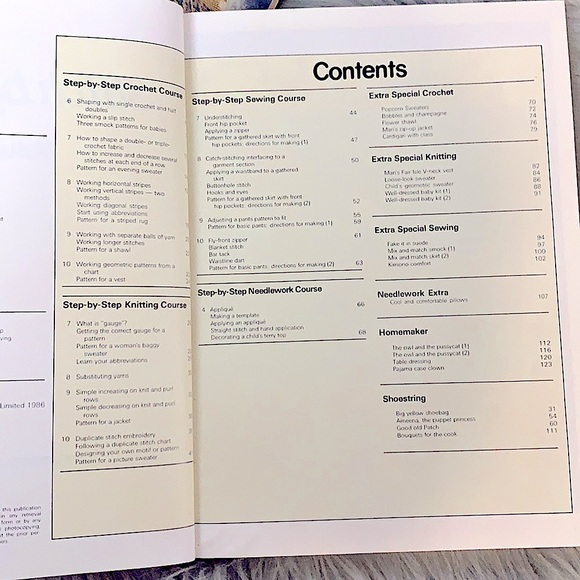 Antique 2 Books “Stitch By Stitch” Vol 1 & 2 Step by Step Courses DIY Projects - Picture 4 of 16